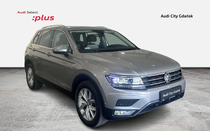 Volkswagen Tiguan cena 89900 przebieg: 93985, rok produkcji 2016 z Gdańsk małe 326